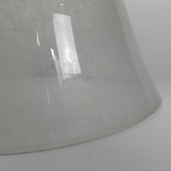 Antique French melon bell jar, cloche de jardin bottom