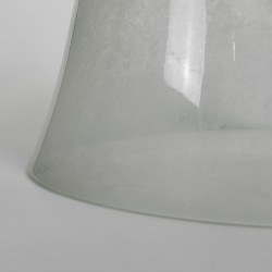 Antieke franse meloen stolp, cloche de jardin onderkant