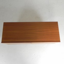 Mid Century ladekast met 6 laden in de stijl van Musterring, jaren 60 boventant