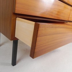 Mid-Century chest of drawers with 6 drawers in the style of Musterring, 1960s detail layer