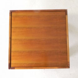 Vintage Italiaanse salontafel, model 771 van Afra en Tobia Scarpa voor Cassina, jaren 60 bovenkant